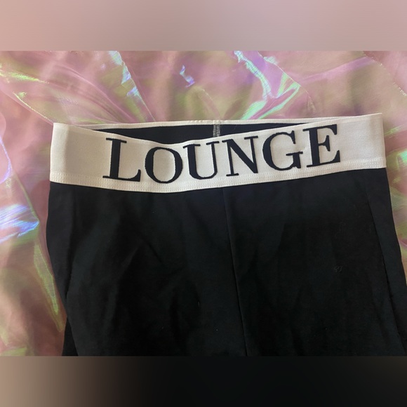 ✨ Iconic LOUNGE Logo Leggings 🖤 ONYX 🖤 Med/Small🔥 NEW, never worn! - Picture 8 of 13